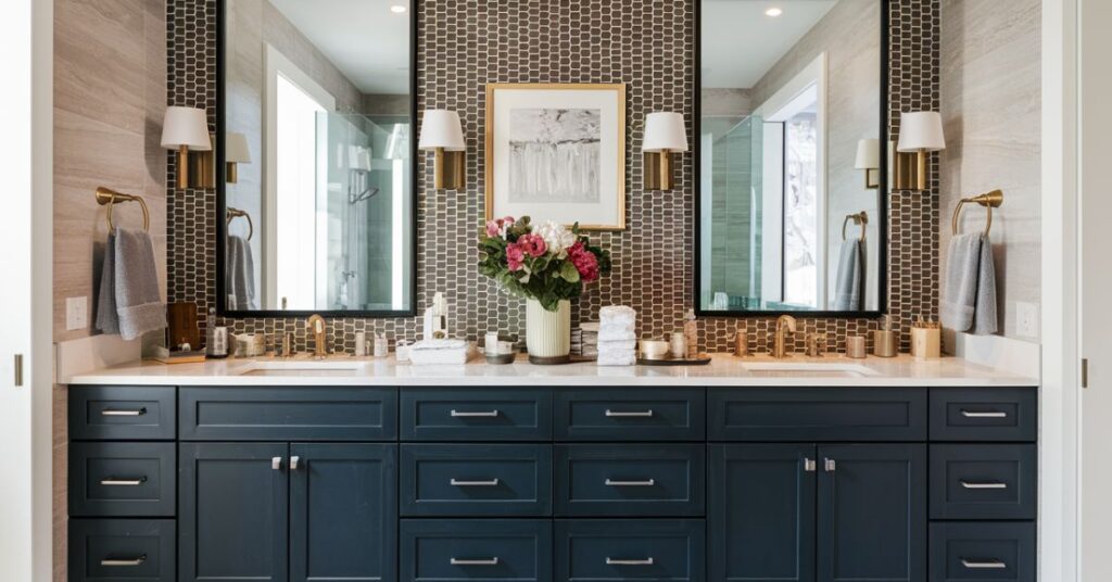 What to Put Between Two Mirrors in Bathroom? Unlock the secret to adding endless depth and stunning reflections in your bathroom. Learn what to place between two mirrors to transform your space!