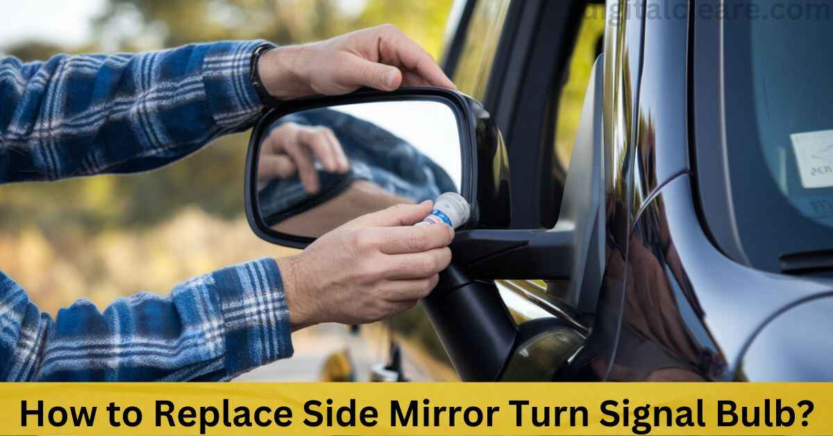 How to Replace Side Mirror Turn Signal Bulb?